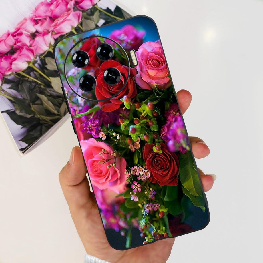 For Spark 20 Pro+ Case Soft Silicone Back Cases for Tecno Spark 20 Pro Plus KJ7 Phone Cover Initials Letter Pattern Funda Clear