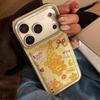 Suitable for Apple IPhone 17 Pro Max, 16-inch Gold-plated Yellow Star and Puppy IPhone 15 Electroplated Cartoon High-quality Protective Case