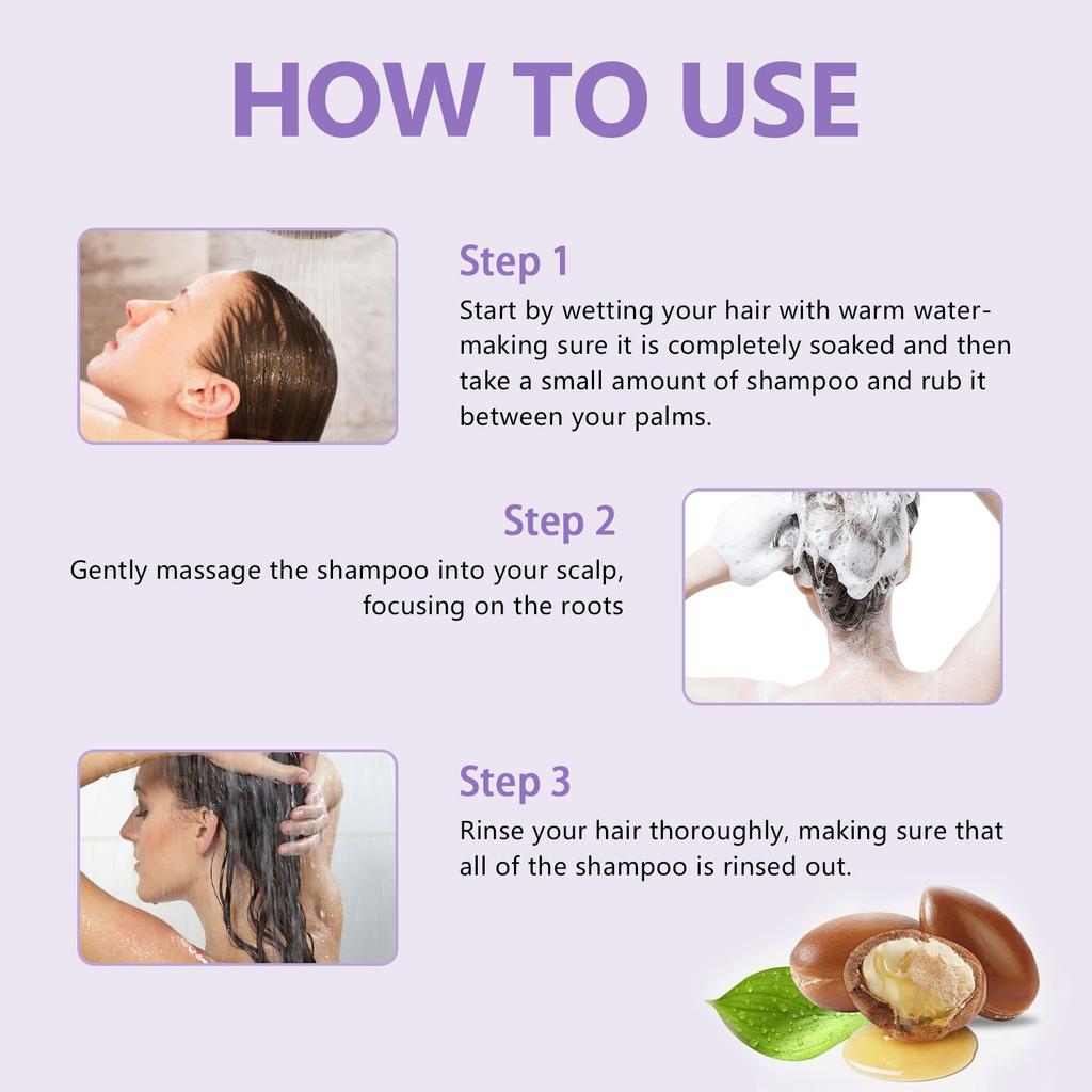 2pcs Purple Hair Shampoo and Conditioner Set for Blonde & Silvery Hair - Deep Conditioning & Neutralize Brassiness, Restore Vibrancy & Cool Tones