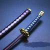 25cm Steel Roronoa Zoro Katana One Piece Metal Sword Iron Ninja Knife Real Size Japanese Katana Samurai Sabre Kid Toy Anime Gift