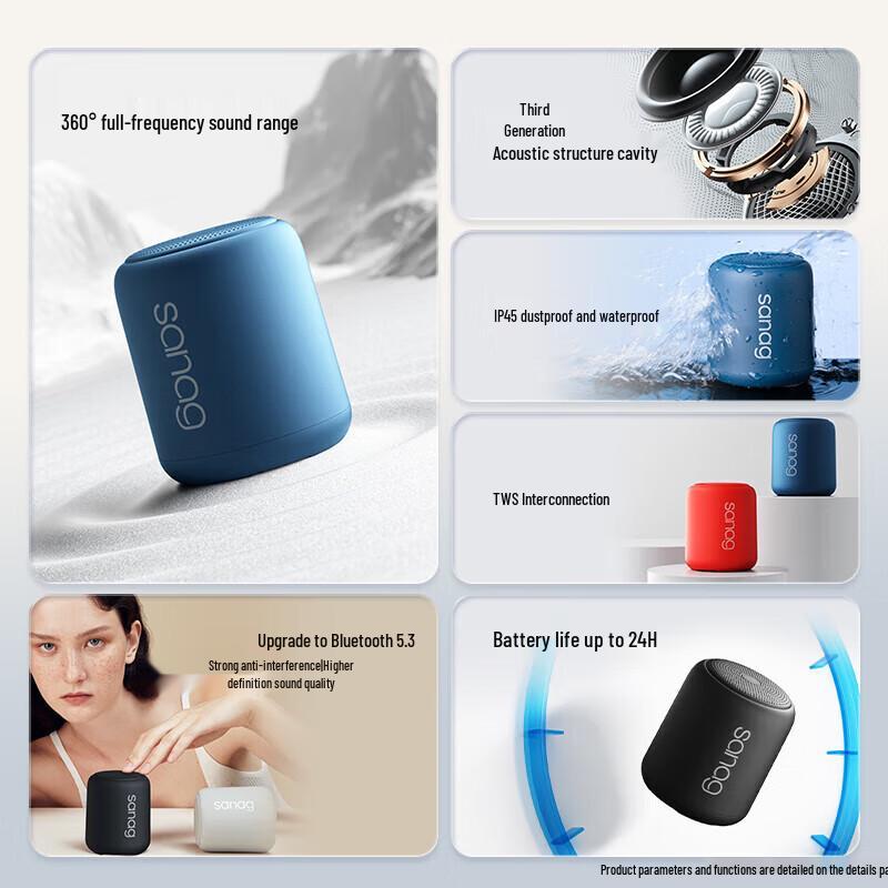 Sanag X6SII Portable Bluetooth Speaker