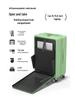 Women's Sturdy Wide Drawbar Suitcase, 20-24 Inch, Durable, Large Capacity with Combination Lock