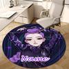 Personalized K-KPop Demon Hunters Round Chair Office Rug - Perfect for Mat, Office Chair & More - Ideal Gift for Birthdays and Holidays
