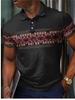 Vintage Race Style Men's Polo Shirt Fashion Summer Short Sleeve 3D Printed Polo Shirt Trend Street