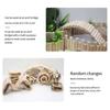 1Pcs Wooden Suspension Bridge Cage Decoration Floor Platform  Small Pet Supplies