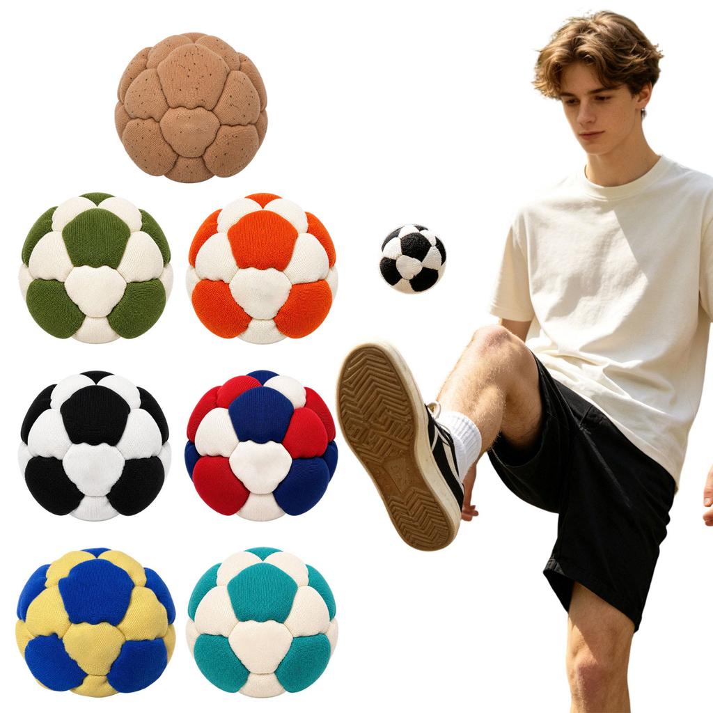 Handwoven Footbag 2026 Adult Outdoor Knitted Foot Sack for Recreational Use Durable and Soft Material Suitable for Various Foot Activities