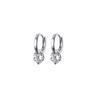 Elegant 18K Gold-Plated S925 Sterling Silver Ear Cuffs with Zirconia Hoops for Women