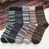 Unisex Boh Vintage Cashmere FashionLong Sock Pohodlné ponožky