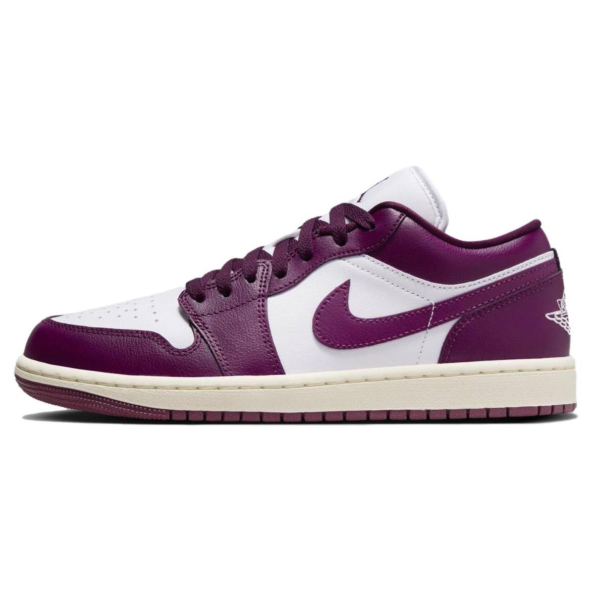 

Новые женские Jordan 1 Low Bordeaux DC0774-161 37.5