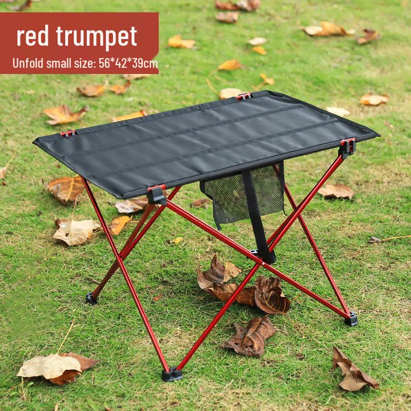 Portable Aluminum Folding Picnic Table for Outdoor Leisure & BBQs