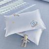 100% Cotton Pillow Cover Cartoon Print Pillowcase Rectangle Cushion Cover 48x74cm Pillowslip 2pcs Pillow Case funda almohada