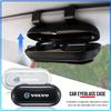 For Rdesign XC90 S60 XC60 V70 S80 S40 V50 V40 V60 C30 S70 1PCS Car Sun Visor Glasses Storage Box Holder Organizer