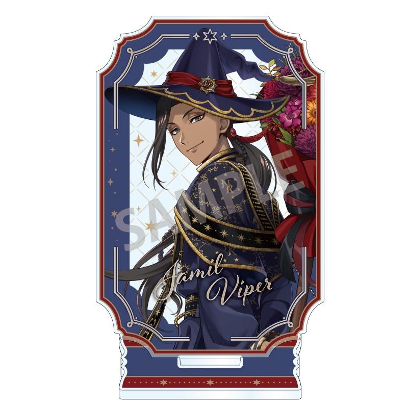 Game Twisted Wonderland Acrylic Figure Stand Model Plate Desk Decor Cosplay Malleus Idia Azul Leona Jade Floyd Xmas Gift