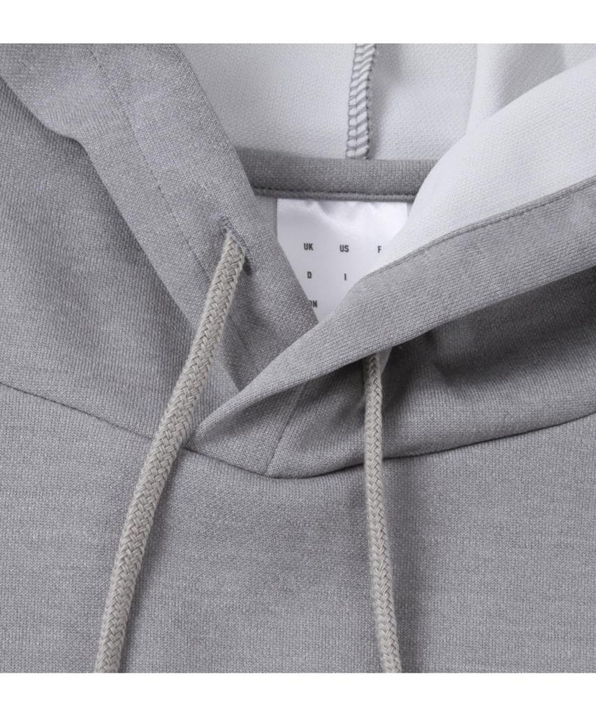 Adidas Kapuzen-Pullover-Sweatshirt in Mittelgrau meliert für Herren