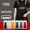Custom Waterproof Apron for Restaurant & Milk Tea Shop Staff - Oil-Proof Workwear for Women