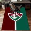 Flumi-nense Football Crest Printed Office Carpet Chair Cushion  Entryway Rug, Rugs for Living Room, Bedroom Christmas gifts