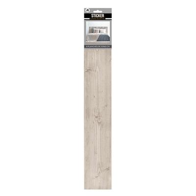 [R1496] - Set of 6 'Imitation Wood' Stickers - 60x10 Cm