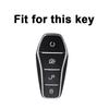For BYD Song Qin Han EV Tang DM 2018 - 2022 Car TPU Car Key Case Cover Shell Protector Fob Holder Auto Accessories