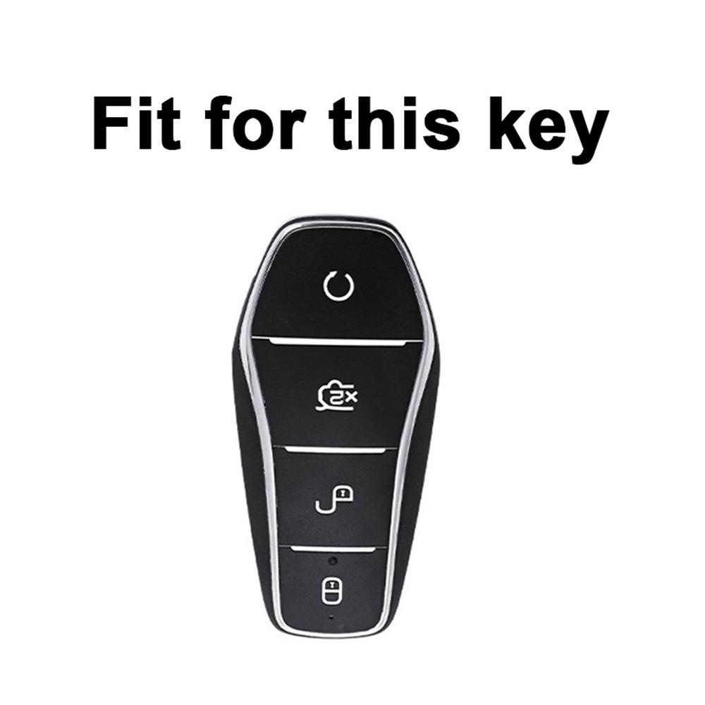 For BYD Song Qin Han EV Tang DM 2018 - 2022 Car TPU Car Key Case Cover Shell Protector Fob Holder Auto Accessories