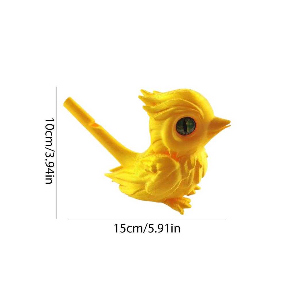 3D Printed Birds Whistles Realistic Animal Models Articulated Animals Figurines Creative Simulated Bird Whistle For Home Decor