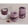 Striped Cylinder Tealight Holder Molds Cylinder Candlestick Molds