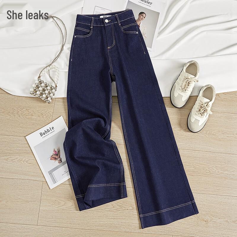 

Tachi Women s High-Waist Loose Wide-Leg Jeans S