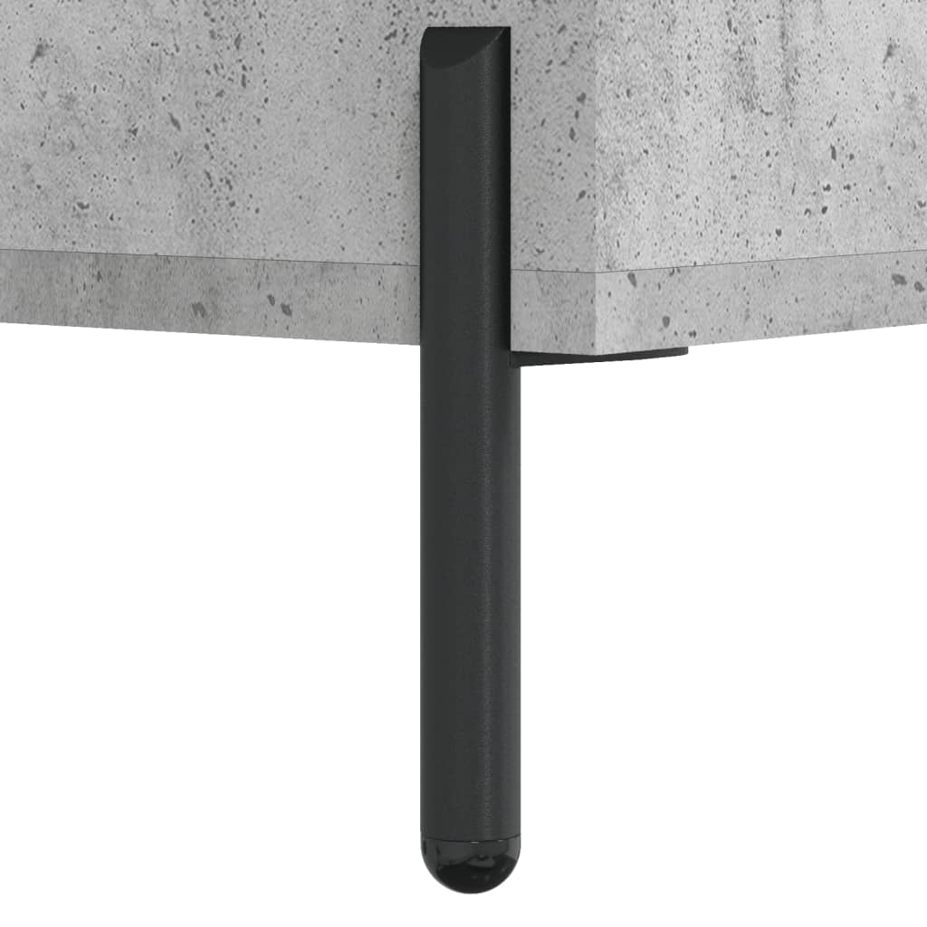 Highboard Concrete Grey 69.5 x 31 x 115 cm Particleboard