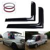 Per Ford Transit MK6 MK7 2000-2014 Deflettori Nero Pioggia Vento Sole Forma a L