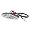 12V 15 LED Motorcycle Brake Stop Running Tail Light ATV Dirt Bike Rear Light Universal