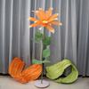 50cm Simulation Daisy Non-woven Fake Flowers  Wedding Party Background Wall Decoration
