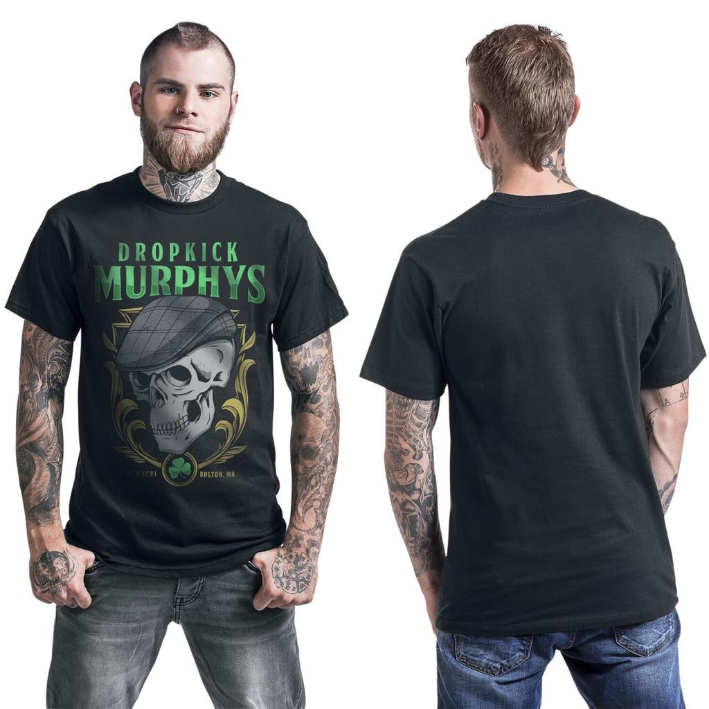 Top Dropkick Murphys Graphic Cotton Tshirt Unisex Summer Short Sleeve Fashion Brand Tee Luxury Casual Vintage Tees