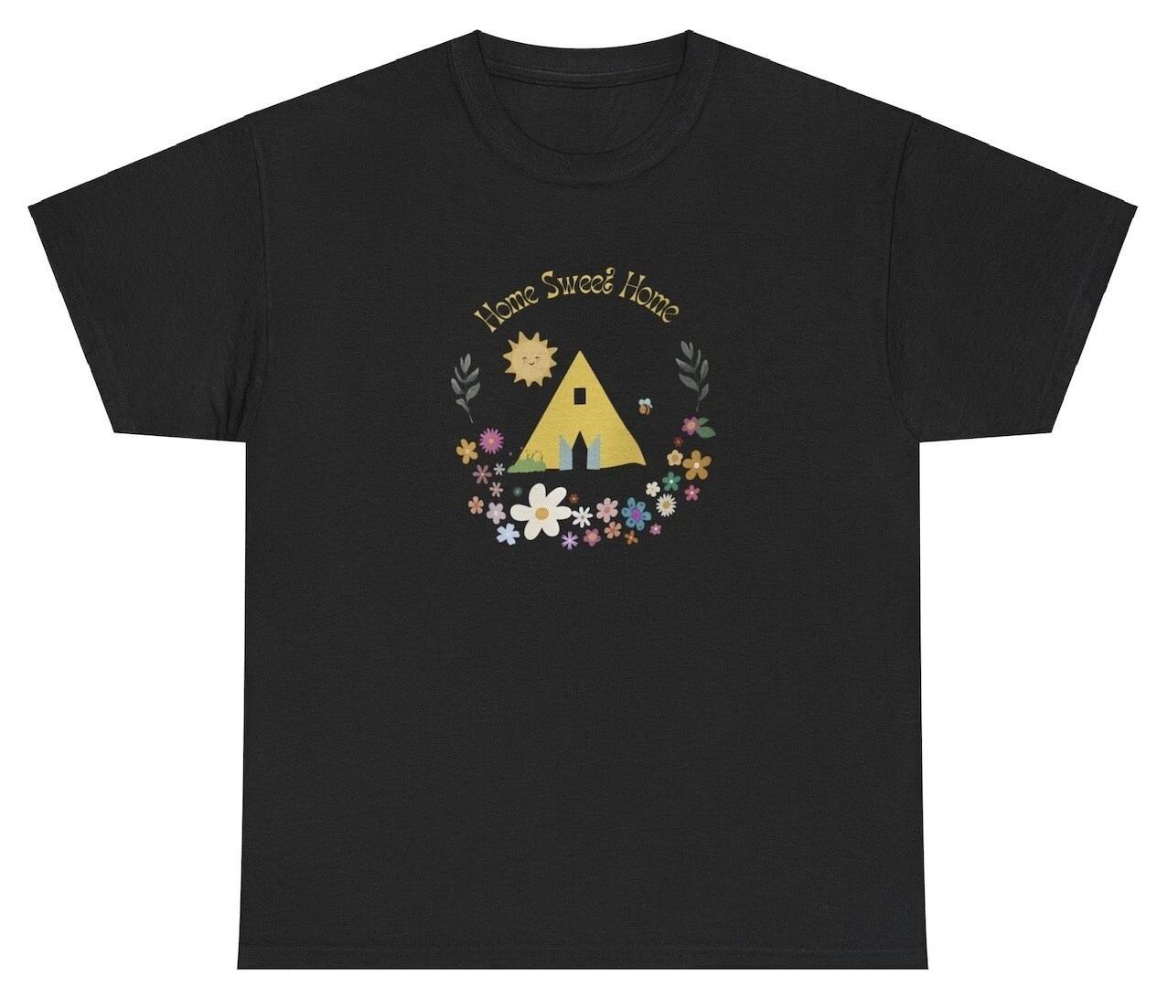 

Home Sweet Home T Shirt A24 Midsommar Ari Aster Cute Horror Movie Gift Tee 2XL