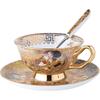European coffee cup saucer bone china high value gift box set gift ceramic cup tea set afternoon teacup gift