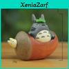 Mijn Buurman Totoro En Walnootschil Kool Briketten Hars Doe-het-zelf Minifiguren Voor Micro Landschap En Verzamelaars Decor