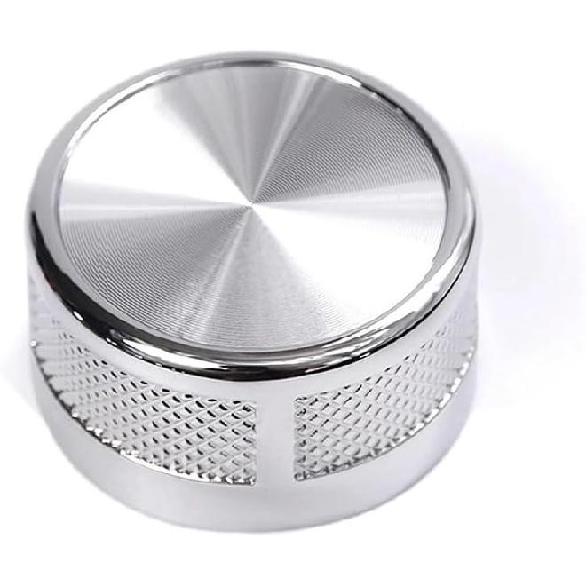 1x Chrome Rotary Gear Shift Selector Knob P Knob Upgrade for Range for Rover for L405 2017-2021 Replacement Car Part