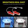 2PCS H3 White/Ice Bule Bulbs Lights 3000K/8500K Car Fog Lights DRL Daytime Running Driving Lamps LED Car Accessories No Error