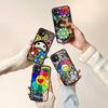T-Takashi Blume M-Murakami Handyhülle Für IPhone 16 15 14 13 12 11 Pro Max XS Max X Plus Matt Stoßfeste Hülle