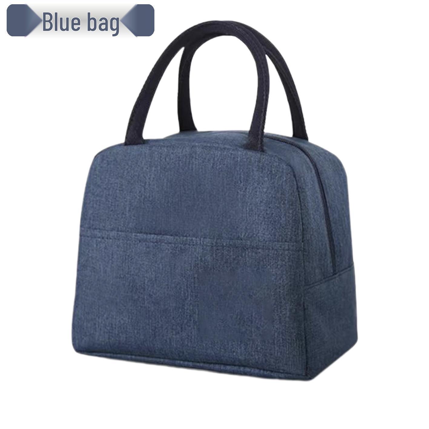 Стеклянный ланч-бокс бенто для микроволновки - Контейнер для салата и хранения еды Sky Blue 840₽