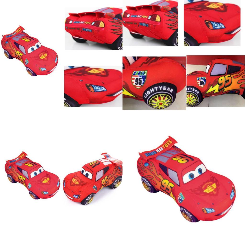 Cute Cartoon Car Plush Toy Ideal For Playtime And Naptime