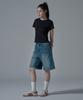 WAARFORWOMAN Wt-60 Slim Line Short Sleeve T-Shirt_Black [S,M]