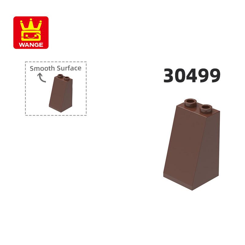 Non-Toxic 34Pcs/Lot 30499 2X2X3 Slope Building Block Moc Accessories Compatible With Brick Diy Construction Children Toys Gift Box