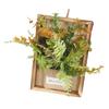 Wall Framed Artificial Plant Faux Greenery Plant in Frame Wall Decor Hanging