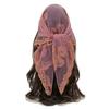 Embroidered Lace Embroidery Square Scarf Thin Lace Trim Lace Headwrap Hair Wrap Breathable Fabric Cashew Flower Bandana