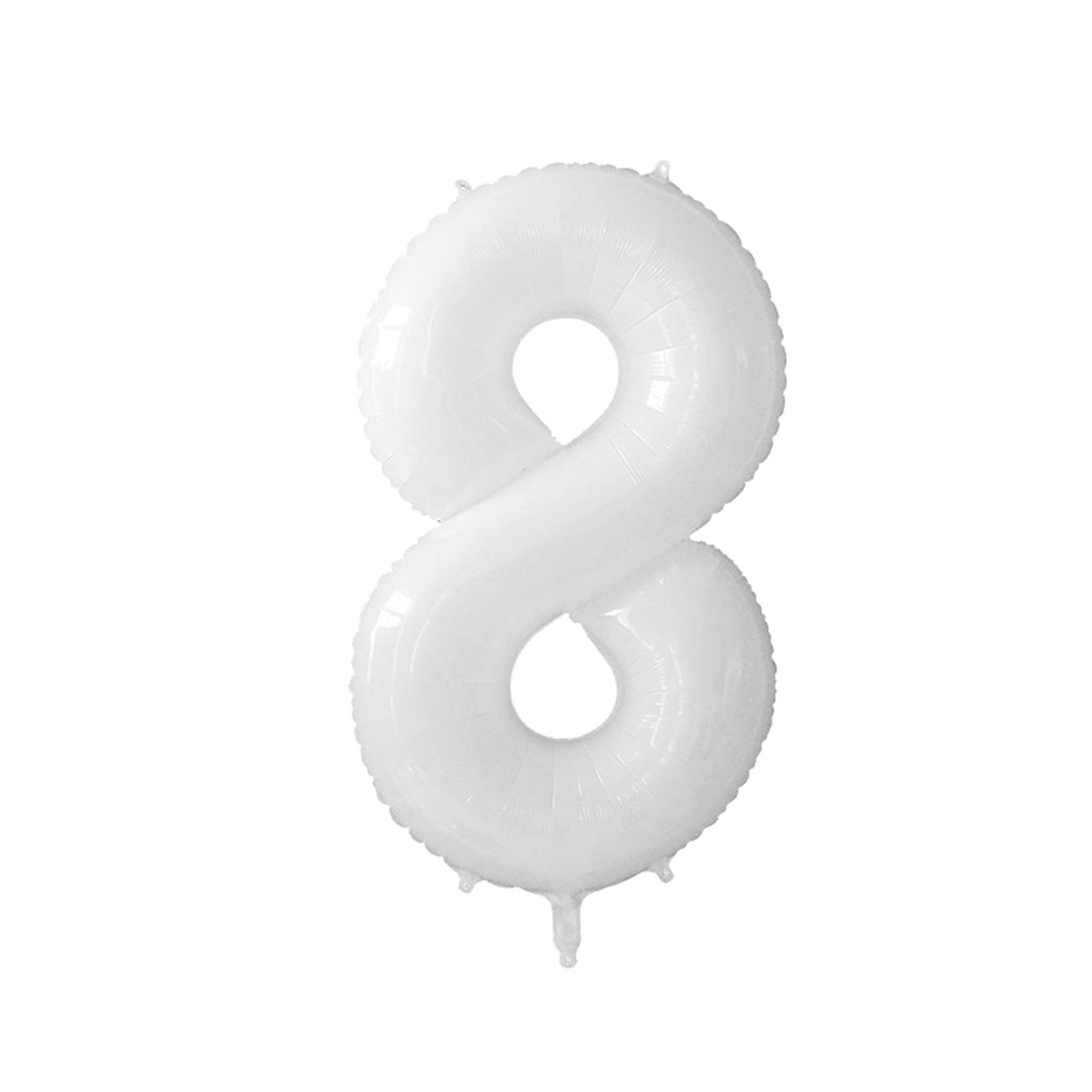 

Гигантский 40-дюймовый цифровой шар Whity, Украшение на день рождения, Вечеринка, Украшение для проекта на годовщину One Size