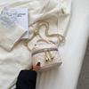 Tragbare kleine Tasche Damen Herbst und Winter Neue Diamant-Ketten-Tasche Hochwertige Umhängetasche Kleine quadratische Tasche