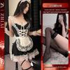 Plus Size Maid Costume: Sexy Role Play Lingerie Set
