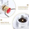 Cost-effective Camping Gas Adapter Valve Efficient Gas Refill Adapter  Camping Equipment