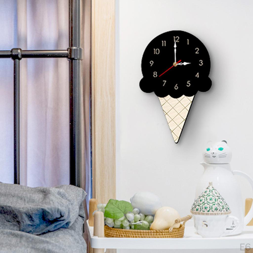 Wall Clock Without Ticking Noises Decoration