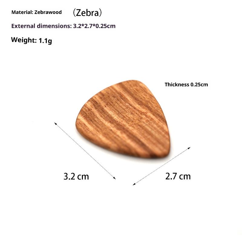 Pick Storage Box Plectrum For Acoustic Guitar Plectrums Electric Wood Picks Solid Unique