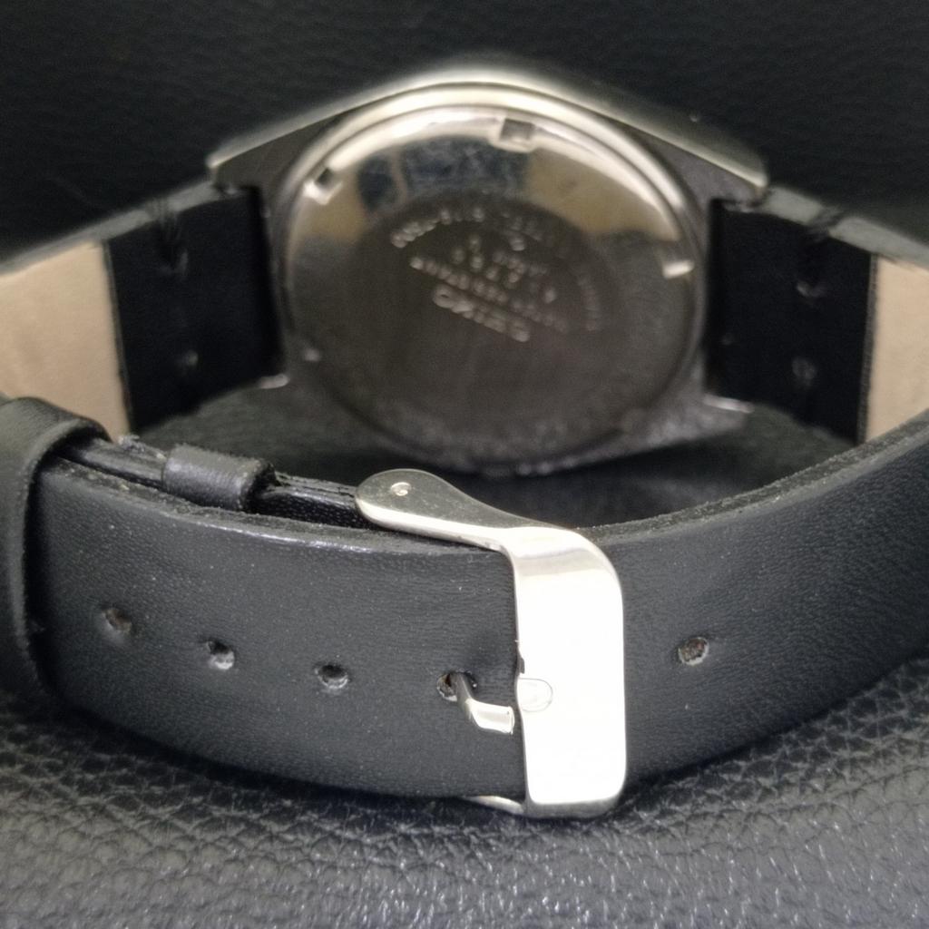 Seiko 5 AUTOMATIC 6309A JAPAN MENS VINTAGE YELLOW COLOR DIAL WATCH A701463-5